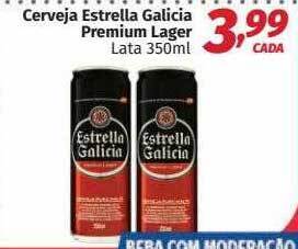 Supermercados Cidade Canção Cerveja Estrella Galicia Premium Lager oferta