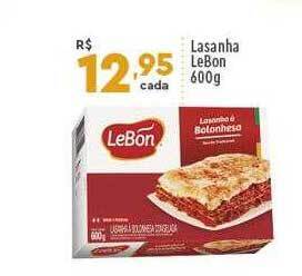 Lasanha Lebon