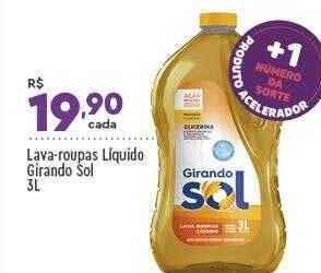 Supper Rissul Lava-roupas Líquido Girando Sol oferta