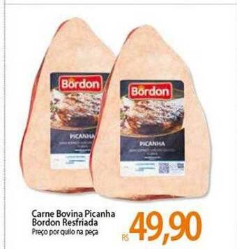 Atacadão Carne Bovina Picanha Bordon Resfriada oferta