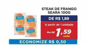 Bahamas Mix Steak De Frango Seara oferta