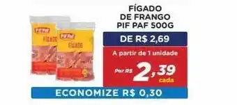 Bahamas Mix Fígado De Frango Pif Paf oferta