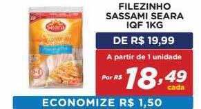 Bahamas Mix Filezinho Sassami Seara Iqf oferta
