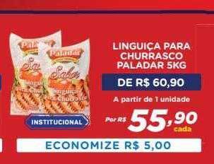 Bahamas Mix Linguiça Para Churrasco Paladar oferta