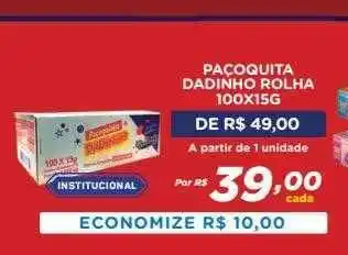 Pacoquita Dadinho Rolha