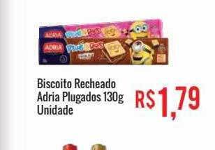 Mart Minas Biscoito Recheado Adria Plugados oferta