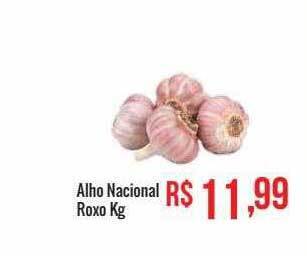 Mart Minas Alho Nacional Roxo Kg oferta