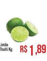 Mart Minas Limão Thaiti Kg oferta