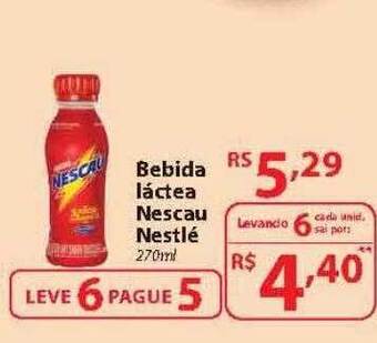 Nacional Bebida Láctea Nescau Nestlé oferta
