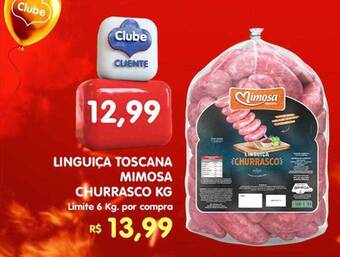 Linguiça Toscana Mimosa Churrasco