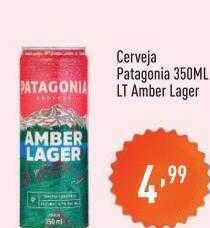 Supermercados Pague Menos Cerveja Patagonia Amber Lager oferta