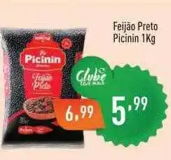 Supermercados Pague Menos Feijão Preto Picinin oferta