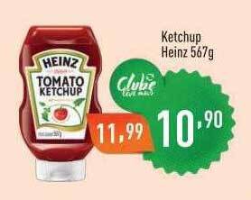 Supermercados Pague Menos Ketchup Heinz oferta