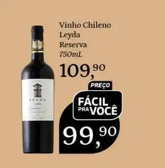 Vinho Chileno Leyda Reserva