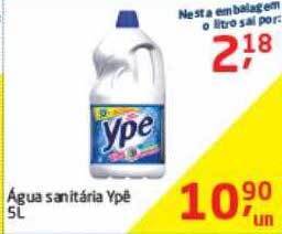 Tenda Atacado água Sanitária Ypê oferta
