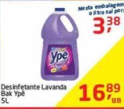 Tenda Atacado Desinfetante Lavanda Bak Ypê oferta