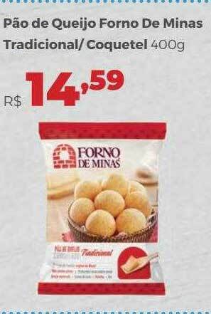 Villarreal Supermercados Pão De Queijo Forno De Minas Tradicional-coquetel oferta