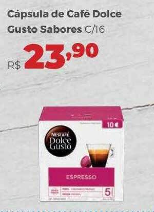 Villarreal Supermercados Cápsula De Café Dolce Gusto Sabores oferta