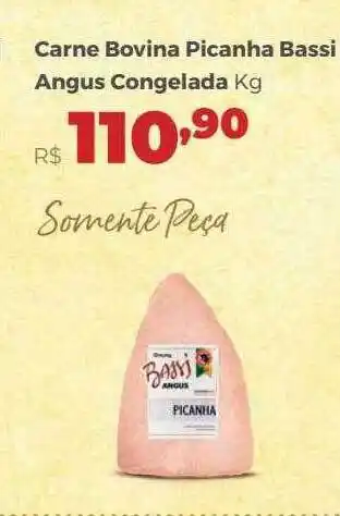 Carne Bovina Picanha Bassi Angus Congelada Kg