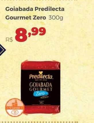 Villarreal Supermercados Goiabada Predilecta Gourmet Zero oferta