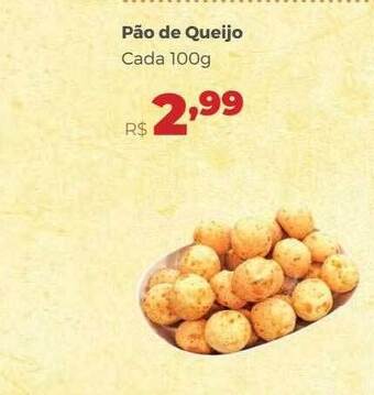 Villarreal Supermercados Pão De Queijo Cada oferta