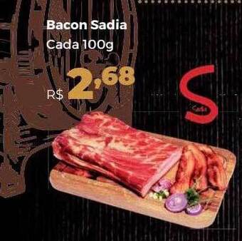 Villarreal Supermercados Bacon Sadia Cada oferta