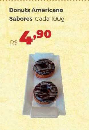 Villarreal Supermercados Donuts Americano Sabores oferta