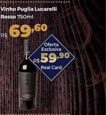 Villarreal Supermercados Vinho Puglia Lucarelli Rosso oferta