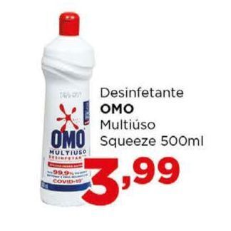 Supermercados Mundial Desinfetante OMO oferta