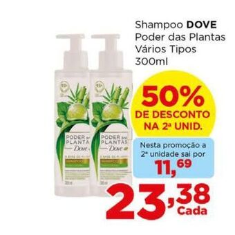 Supermercados Mundial Shampoo DOVE oferta