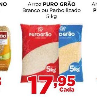 Supermercados Mundial Arroz PURO GRÃO oferta
