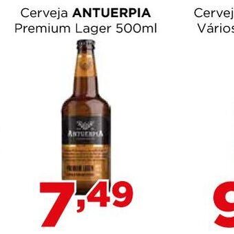 Supermercados Mundial Cerveja Antuerpia oferta
