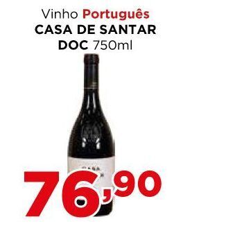 Supermercados Mundial Vinho Português Casa de Santar DOC oferta