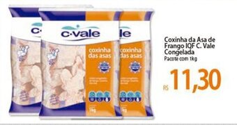 Atacadão Coxinha da asa de frango IQF C.Vale Congelada 1kg oferta