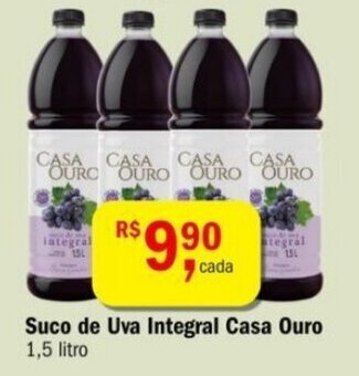 Ultrabox Suco de Uva Integral Casa Ouro 1.5L oferta