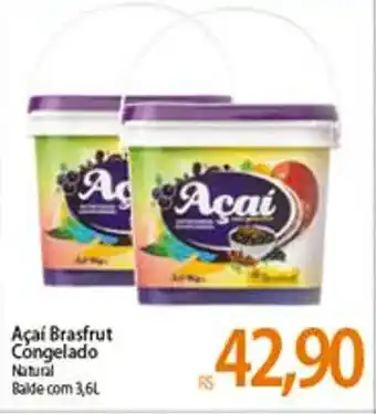 Atacadão Acai Brasfrut Congelado 3.6L oferta