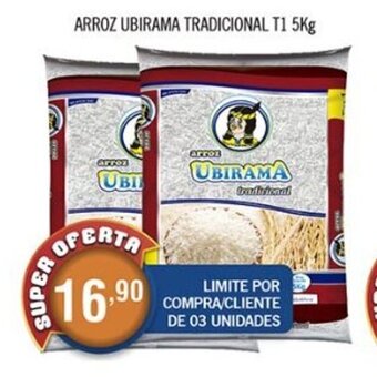 Arroz Ubirama Tradicinal T1 5kg