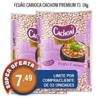 Feijao Carioca Cachioni Premium T1 1kg