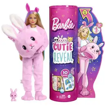 Toyboy Barbie cutie reveal coelho com pet - mattel oferta