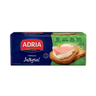 Supermercados Pague Menos Torrada adria integral 142g oferta