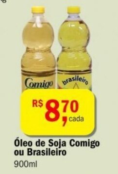 Ultrabox Oleo de Soja Comigo ou Brasileiro 900ml oferta