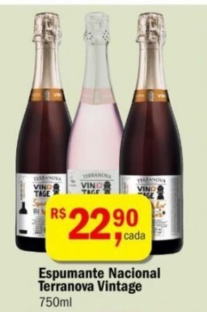 Ultrabox Espumante Nacional Terranova Vintage 750ml oferta