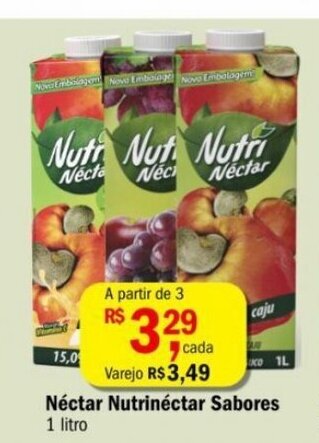 Nectar Nutrinectar Sabores 1L