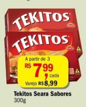 Tekitos Seara Sabores 300g