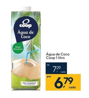 Coop Agua de Coco Coop 1L oferta