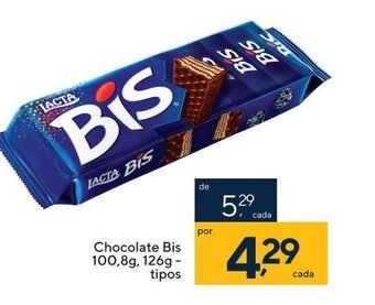 Coop Chocolate Bis 100.8g, 126g tipos oferta