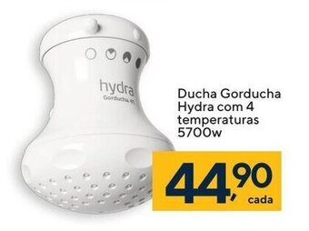 Ducha Gorducha Hydra com 4 Temperaturas 5700w