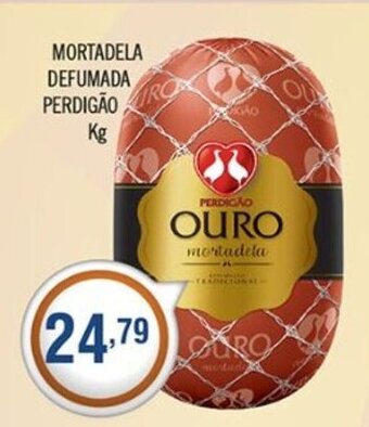 Central Supermercados Mortadela Defumada Perdigao 1kg oferta