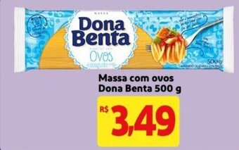 Extra Supermercado Massa com ovos Dona Benta 500g oferta