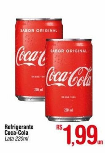 Fort Atacadista Refrigerante Coca Cola 220ml oferta